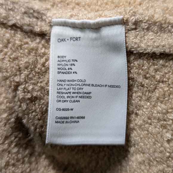 Oak+Fort Large Checkered Cardigan - Picture 4 of 4